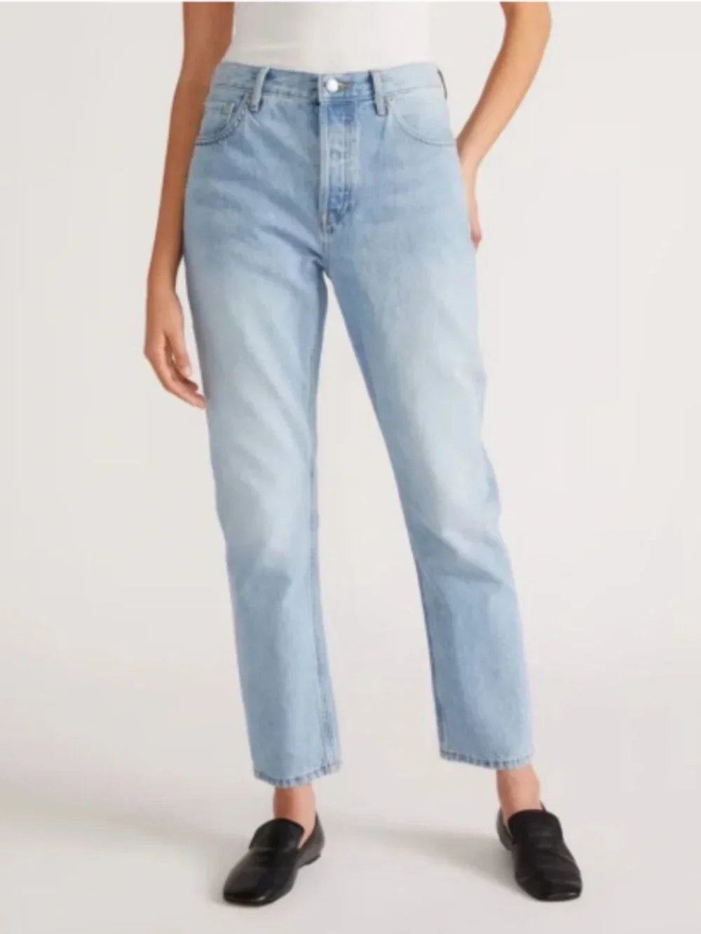 Everlane The ’90s Cheeky Jean – Women’s 26R – Light Wash